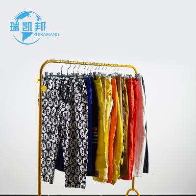 China Polyester / Cotton Used Clothes Summer Second Hand Clothes Women Grown Pants Cotton Blend for sale