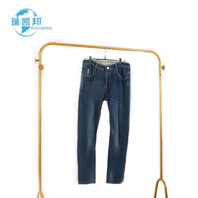 China Polyester/cotton ladies jeans pants clothes used clothes used summer ball used clothes for sale