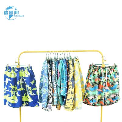 China Polyester / Cotton Used Mens Clothes Second Hand Clothes Beach Pants for sale