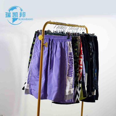 China Polyester/Cotton 2022 Mens Clothing Used Second Hand Clothes For Mens Short Pants for sale