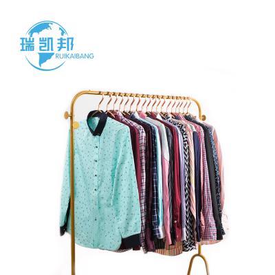 China Polyester / Cotton 2022 Mens Shirt Clothes Used Second Hand Mens Clothes for sale