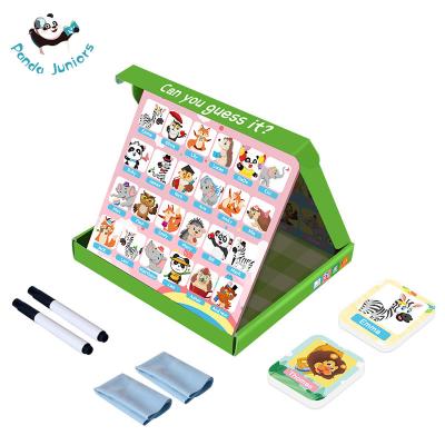 China Observation Expressiveness Skills Children Board Games , Guess Who Card Game for sale