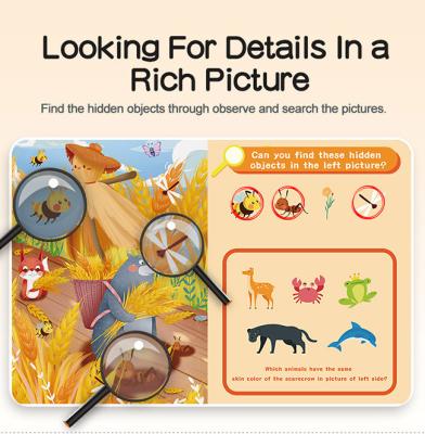 China Enrich Skills Hide And Seek Picture Book enlightenment for children for sale