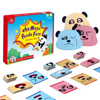 China Innovative Products for Education Learn to identify emotions by completing a facial expression puzzle for sale