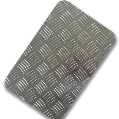 China Construction 430 316 300 Series 400 Series Checkered Stainless Steel Sheet for sale