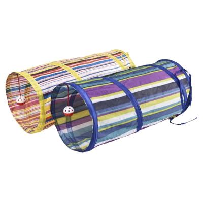 China Cheap Pet Stored Interactive Spliceable Portable Collapsible Folding Cat Tunnel Toy for sale