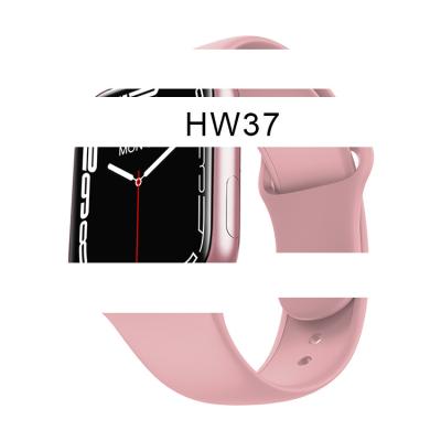 China 2022 Playback HW 37 IP67 Android Fitness Bands Bracelet Reloj HW37 Series 7 Waterproof MP3 Smart Watch for sale