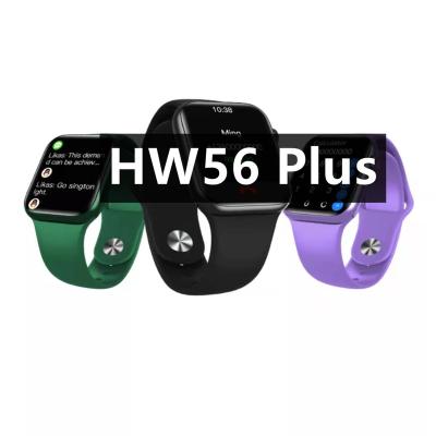 China MP3 Playback HW56 Plus Smart Watch Band Reloj Wireless Charger IP67 Sports Watch Voice Call Wristband Smart Watch for sale