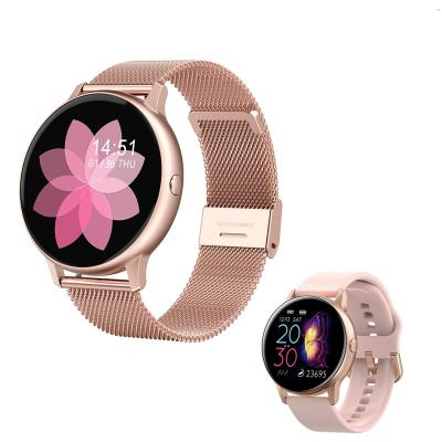 China Women Dt88 ECG BT MP3 Playback Calls Sport Circular Dial Around Band Reloj DT88 PRO Smartwatch Smartwatch for sale