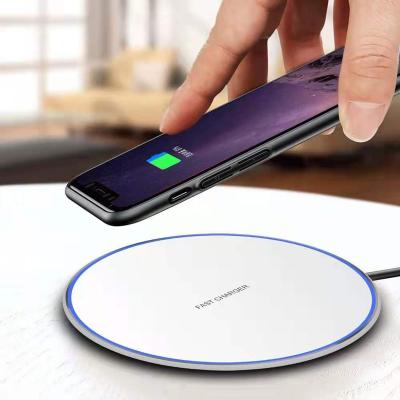 China Customized 10W wireless charger by mobile phone fast charging iphone for sale