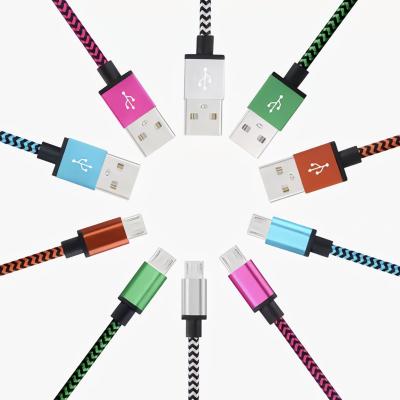 China MP3/MP4 Player RIZI Cables Amazon Android USB Nylon Braided Fast Charging Mic Lighting USB C Data USB Cable for sale