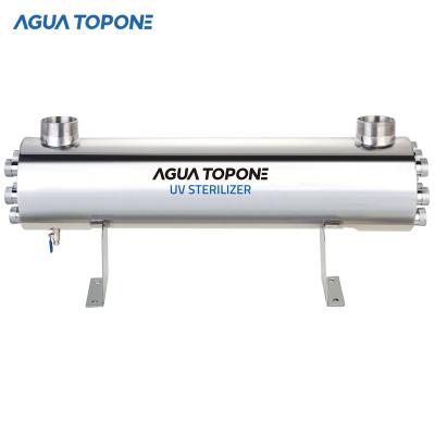 China Water Disinfection AGUA TOPONE Water UV Purifier Equipment UV Sterilization Water and UV Water Treatment System for sale