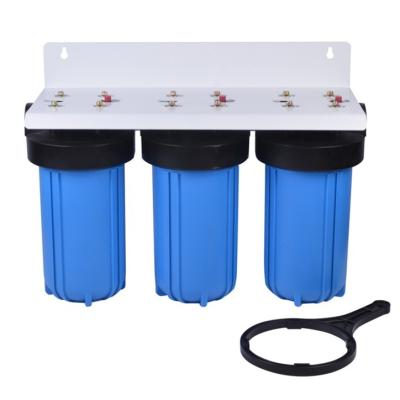 China Household drinking water filtration agua topone 3 stage 10