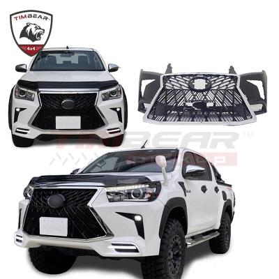 China 4x4 Trucks 4x4 Trucks Conversion Kits Body Kits For Toyota Hilux Revo 2016 Convert To Rocco 2018 2021 for sale