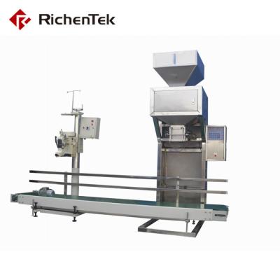 China Double Scales 6000g Food Seeds / Rice / Grain Weighing Packing Machine for sale