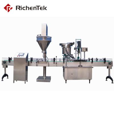 China Dry Food Weighing And Powder Filling Machine Wholesale Semi Automatic Dispensing Production Line for sale