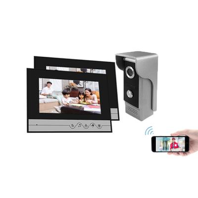 China Intercom Monitoring Open Smart Camera Ring Visual Doorbell Connected Mobile Phone Open Door for sale