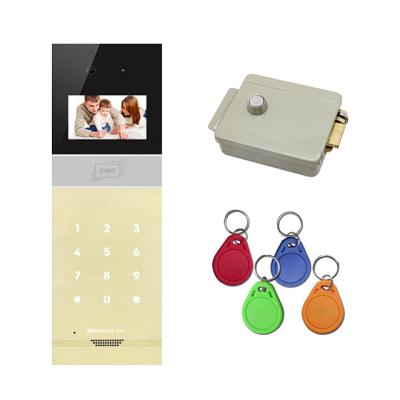 China Professional Supplier High Quality Video Access Control System Video Intercom Hotel Residence Villa Door Phone for sale