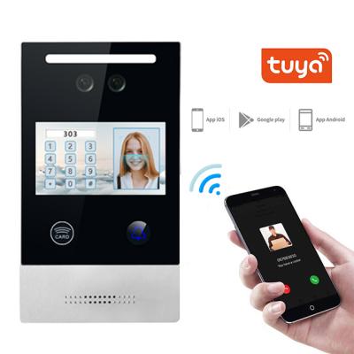 China Home Security System Smart Video Intercom Telephone System With Remote Access Control Intercom Doorbell For Home for sale