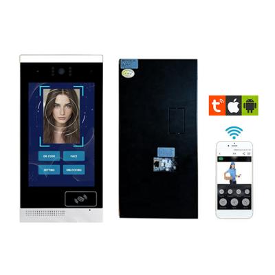 China Surveillance Open Intercom Outdoor Best Selling Color Contact Full Modern Gold Silver Hd Len Door Bell With Clear Video Smart 8 Inch Screen for sale