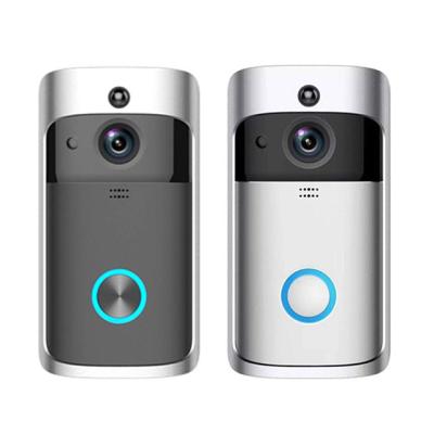 China Wholesale Aluminum Alloy Ring Wireless Video Doorbell With Chime And Battery 2 Wire Video Intercom for sale