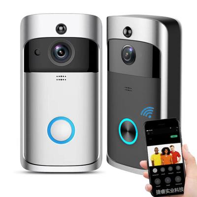 China New Version Modern Smart Home Wireless Wifi Door Phone Ring Video Doorbell Intercom With Video Camera for sale