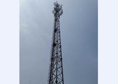 China 65m Angle Steel Tower Gsm antenna Euro standard for sale