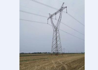 China Heißes Bad galvanisierte Freileitungsmast der Gitter-Stahl-Turm-220KV zu verkaufen