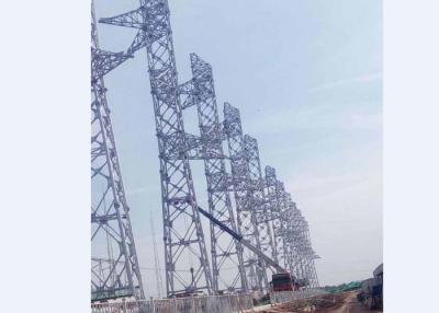 China Sulf Supporting High Voltage Transmission Towers With Prefabricated Foundation for sale