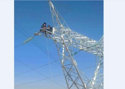 China Anti Rust Angle Steel Tower High Strength Large Power Line Towers for sale