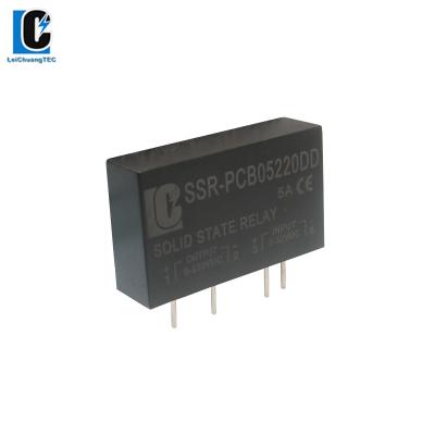 China Single Phase Sealed PCB Solid State Relay 5A DC To DC SSR Relay SSR-05DD for sale