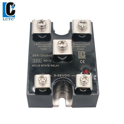 China SSR-1DAAK DC Sealed 10A 25A 40A AC NC and No Phase Normally Closed and Normally Open Solid State Relay for sale