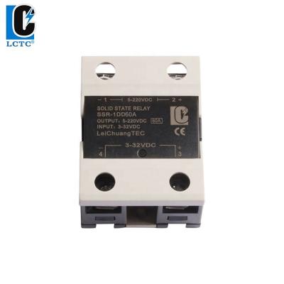 China Sealed Promotional Products CE Approved SSR Relay 60A DD Single Phase DC/DC Solid State Relay for sale