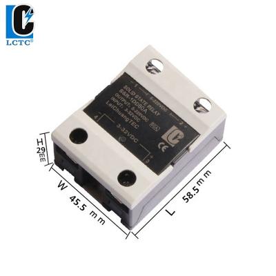 China Sealed Solid State Relay SSR-80DD DC Control Single Phase 80A DC Relay SSR Heavy Duty for sale