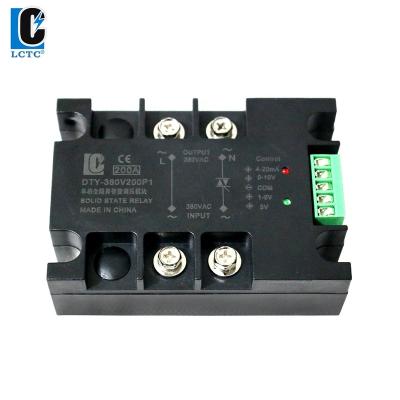 China DTY-380V200P 380V 200A single phase protective AC current increased voltage regulator module for sale