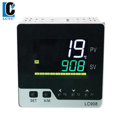 China Embedded Multi 96*96mm TC/RTD SSR/Relay Input LCD Digital PID Intelligent Temperature Controller Output for sale