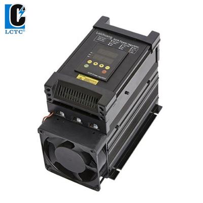 China SVC RS-485 100A 3 Phase 110-440VAC Thyristor Power Controller Voltage Regulator 0-10v, 4-20mA, 0-5V for sale