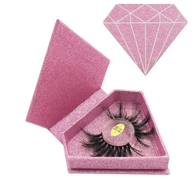 China Wholesale Custom Eyelash Packaging Natural Soft Eyelash and Whips Vegan 5D Synthetic Fiber Eyelash Vendor Silk Eyelash for sale