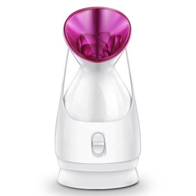 China Mini Ionic Face Sauna Beauty Nourishing Rejects Handheld Nano Facial Steamer for sale