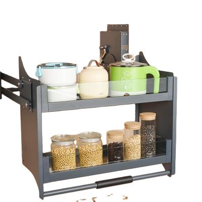 China China Manufacturer Selling Sideboard Accessories Adjustable Drawer Basket Stocked Hanging Baskets for sale