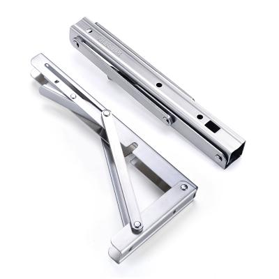 China Factory direct fixed home use shelf bracket stainless steel metal folding triangle support floating brackets for sale