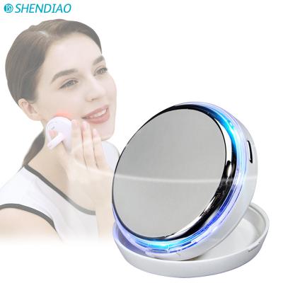 China Photon Facial Red Blue Rejuvenation Instrument Beauty Metal Engineering Plastics Introduction Eye RF Massage Lifting and Tight for sale