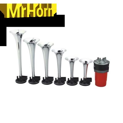 China Car ; Truck ; Bus; Lorry Loudest Sound 6 Pipe Horn 12v Car Air Horn Compressor for Truck and Lorry for sale