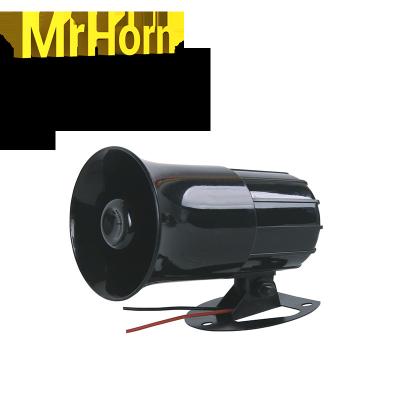 China ABS Lound 6 Sounds Alarm Police Siren Horn for sale