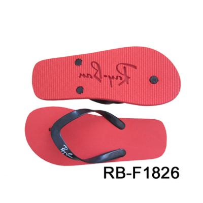 China customed eva die cut and embossed slipper  Womens Flip flop thongs slipers manufacturers for sale