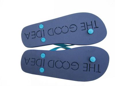 China customed eva die cut and embossed slipper  Womens Flip flop thongs slipers manufacturers for sale