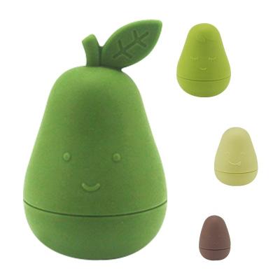 China Wholesale Cute Fruit Baby Toy Non-Toxic BabyTeether Laying Nest Toys for sale