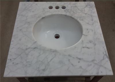 China Customized Marble Vanity Tops 25 Inches For Bathroom Countertops for sale