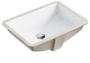 China Squared Shape Undermount Bathroom Sinks For Granite Countertops for sale