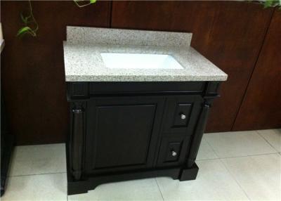 China Anti - Stain Single Bathroom Vanity Cabinet Single Sink For Home / Hotel for sale